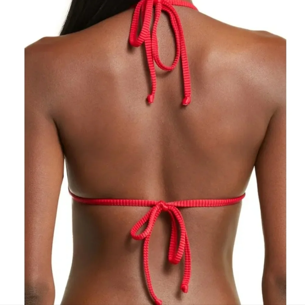 New!Frankie's Bikinis Tia Ribbed‎ Bikini Top